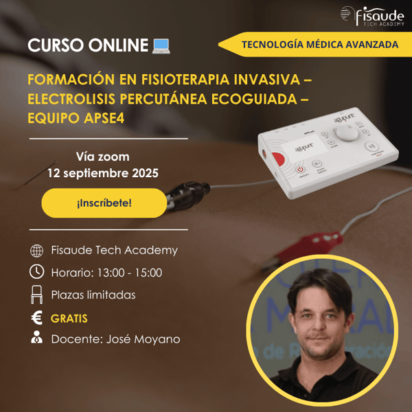 INVASIVE PHYSIOTHERAPIE-SCHULUNG – ULTRASCHALLGESTEUERTE PERKUTANE ELEKTROLYSE – APSE4 TEAM - 19. September 2025 - ZOOM